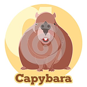 ABC Cartoon Capybara