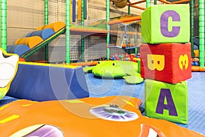 ABC cubes indoor playground