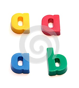 ABC fridge magnets