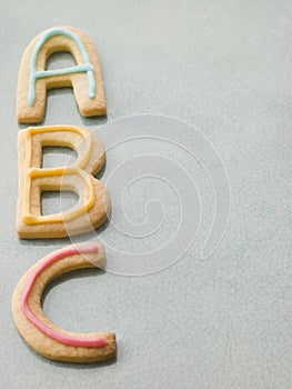 ABC Shortbread Biscuits