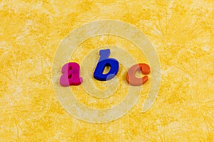 Abc spelling alphabet plastic letters message learning fun