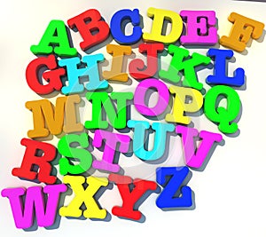 Abcd alphabet photo