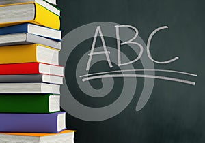 ABCs & textbooks photo