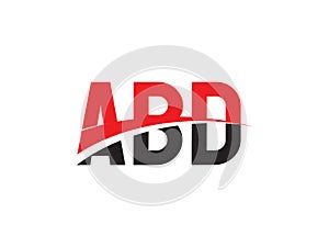ABd Letter Initial Logo Design Vector Illustration