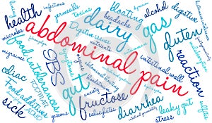 Abdominal Pain Word Cloud