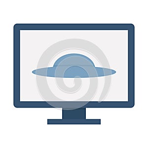 Abduction Flat vector icon which can easily modify or edit