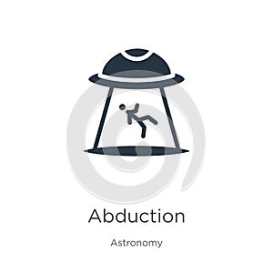 Abduction icon vector. Trendy flat abduction icon from astronomy collection isolated on white background. Vector illustration can