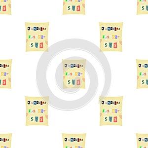 Abduction and ransom, criminal demand on the sheet. Kidnapping. single icon in cartoon style vector symbol stock