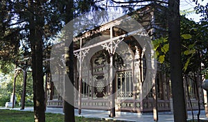 Abdulaziz Hunting Lodge, rear left side view - Istanbul - Turkey photo
