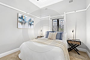 With art deco leadlight windows