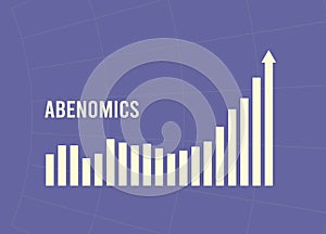 Abenomics - Japan\'s economic revival strategy with monetary expansion, government spending, and reforms for growth