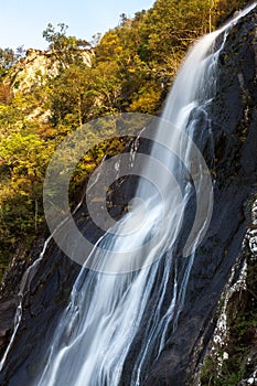 Aber Falls in autumn photo