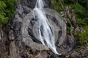 Aber Falls or in Welsh Rhaeadr Fawr