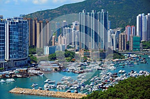 Aberdeen harbor, hong kong