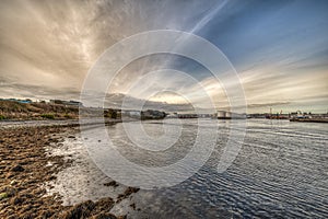 Aberdeen harbour, Scotland, United Kingdom