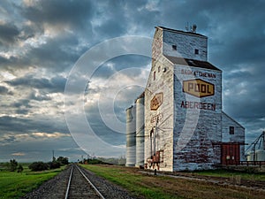 Aberdeen Saskatchewan Grain Elevator