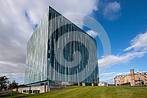 Aberdeen University Sir Duncan Rice Library, Aberdeenshire, Scotland