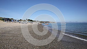 Abersoch beach Gwynedd Wales south coast Llyn Peninsula