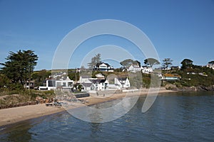 Abersoch harbour beach Gwynedd Wales south coast Llyn Peninsula popular coast seaside town known for watersports