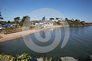 Abersoch harbour beach Llyn Peninsula Wales