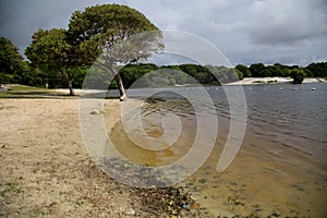 Abete lagoon in salvador photo
