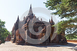 Abeyadana Pahto, in famous Bagan in Myanmar