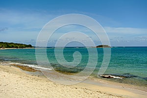 Abi Beach in Frenchman Bay, Saint Thomas Virgin Islands