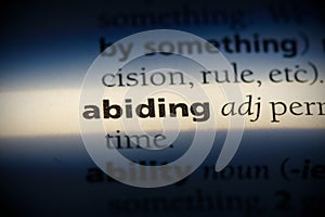 Abiding