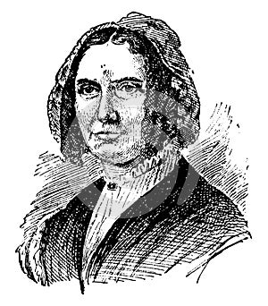 Abigail Fillmore, vintage illustration photo