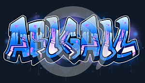Abigail Graffiti Name