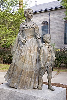 Abigail and John Quincy Adams