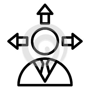 Abilities, capability Vector Icon which can easily modify