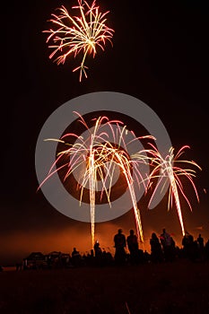 Abingdon Fireworks display