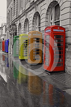 Abingdon street post office phone box's Blackpool