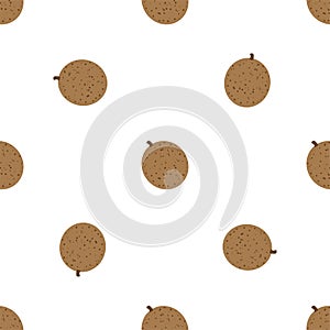 Mammea. Seamless Vector Patterns