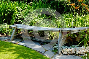 Abkhazi garden - bench