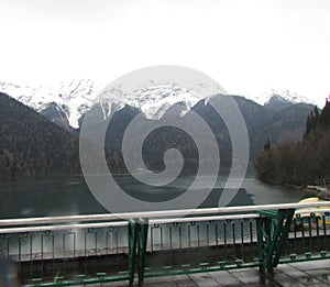 Abkhazia - where the mountains merge with the sky.