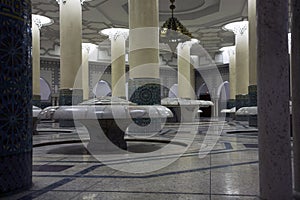 Ablution hall - Mosque King Hassan II