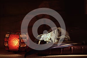 In the abode of the alchemist and magician