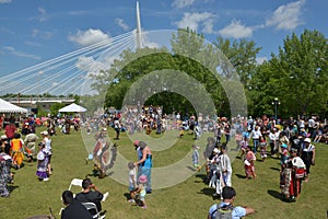 Aboriginal day live celebration In Winnipeg