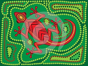 Aboriginal Lizard