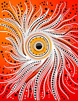 Aboriginal Princess and the Sun\'s Supernovas photo