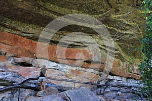 Aboriginal rock art at Kakadu National Park, Northern Territory, Australia