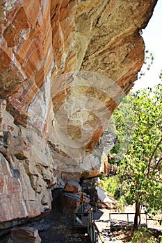 Aboriginal rock art at Nourlangie, Kakadu National Park, Northern Territory, Australia