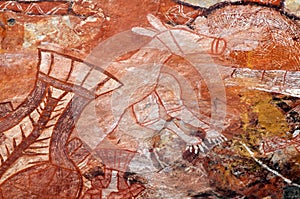 Aboriginal Rock Painting