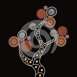 Aboriginal Tree Illustration