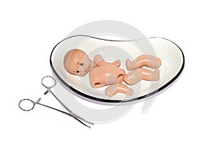 Abortion baby photo