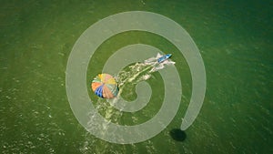 Above the Parasailer