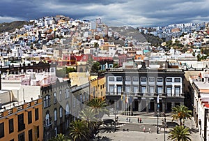 Above Plaza de Santa Ana