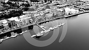 Above the River Foyle Derry Northern Ireland